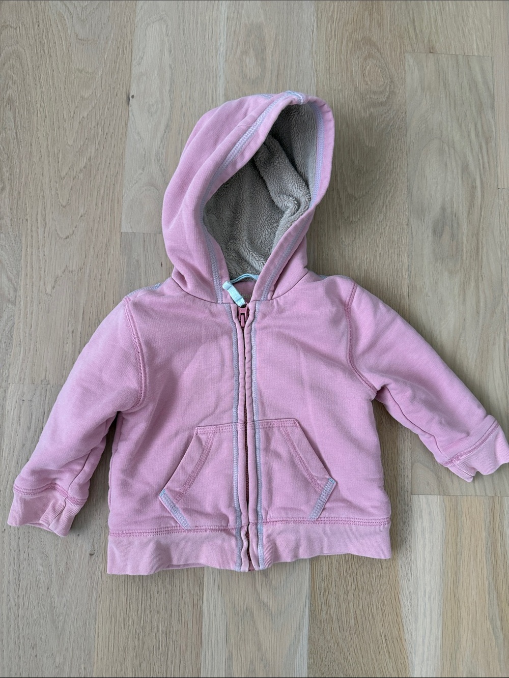 LL Bean Hoodie Jacket Sherpa lining